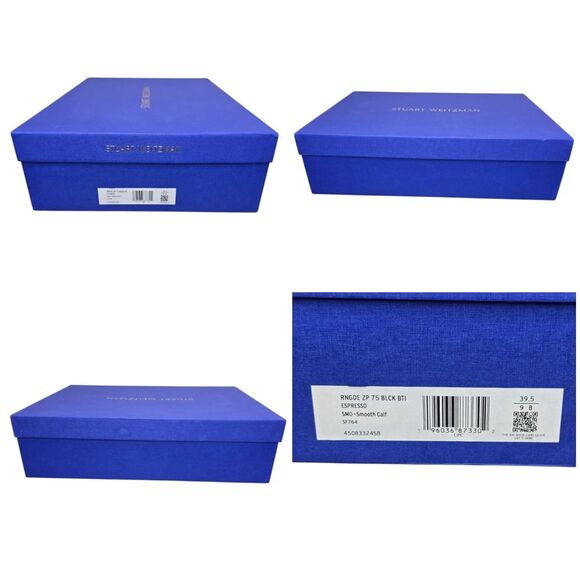 Stuart Weitzman Blue Empty Large Shoe Box 16.75" L x 12" W x 4.5" H - Picture 4 of 16